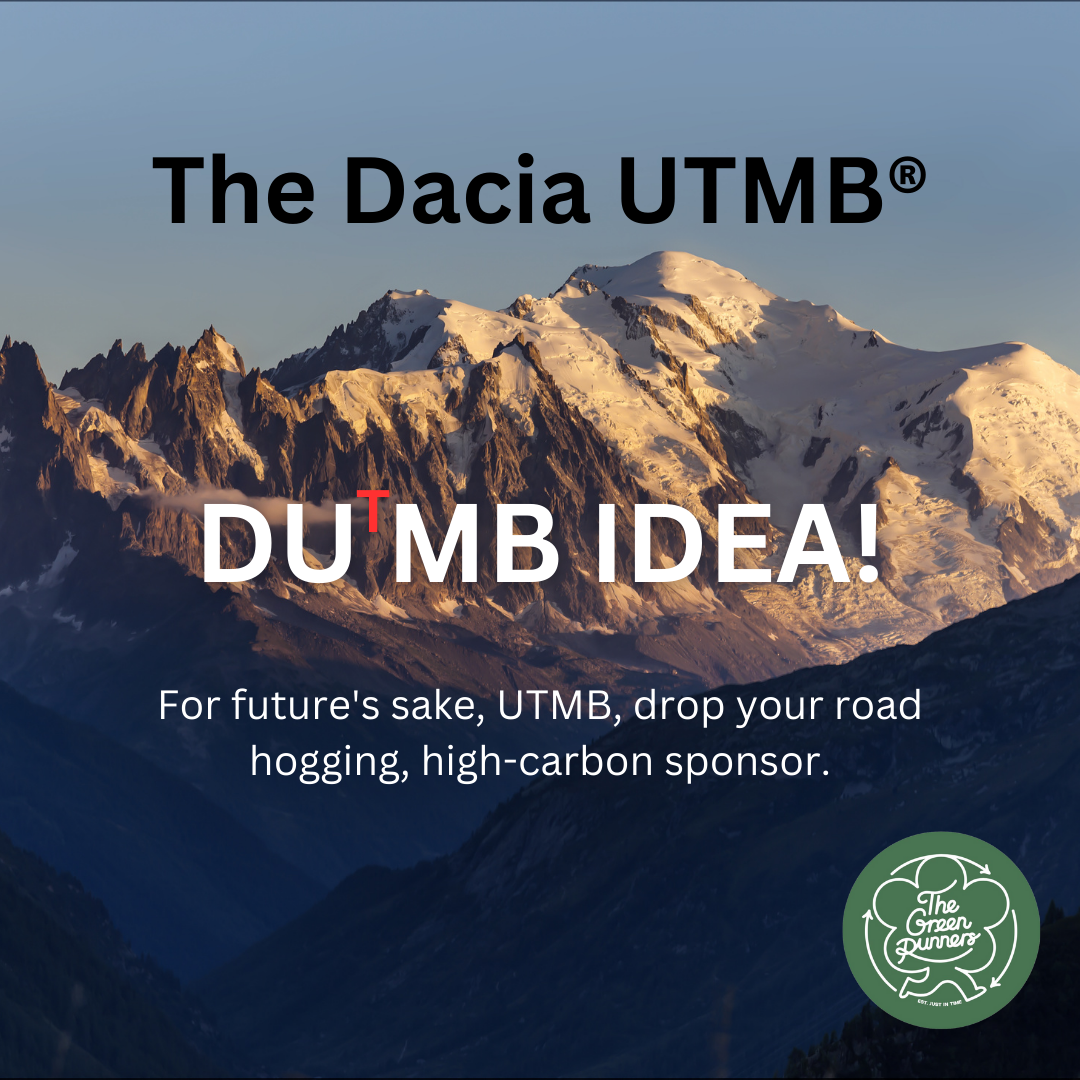 Read more about the article UTMB ditches Dacia? Statement from The Green Runners