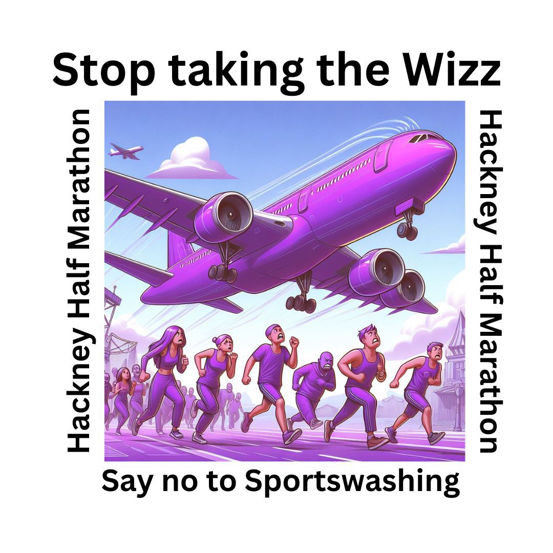 Read more about the article Dear Hackney Half Marathon: Drop Wizz Air sponsorship now