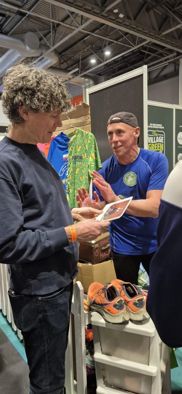 TGR's Darren Evans of Pair Ups talks to trail running legend Scott Jurek to get him to join as a member