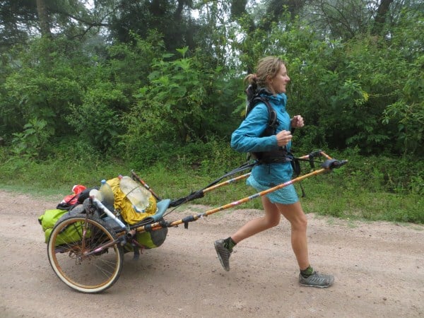 Katharine running Argentina