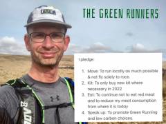 Green Runners Pledge